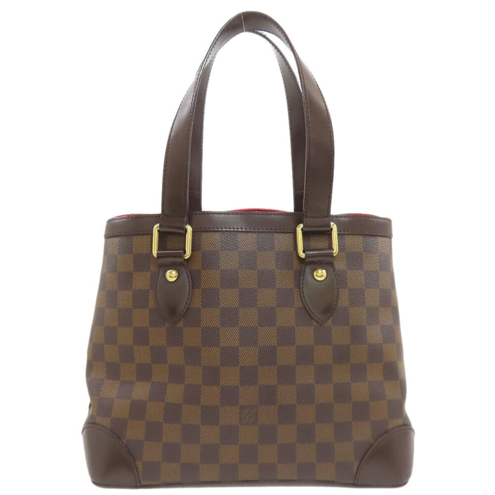 Louis Vuitton Hampstead Bag Damier Canvas Tote Brown